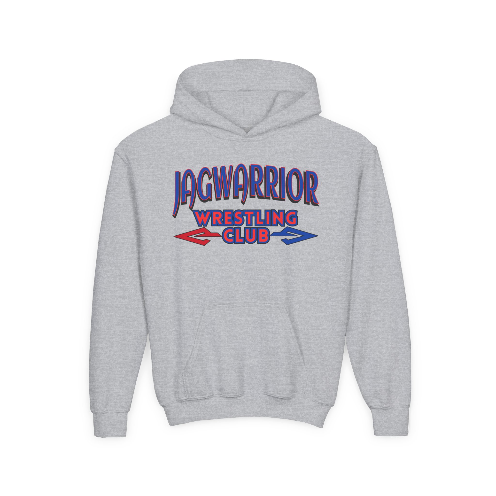 Jagwarrior Wrestling Club Arrowheads Youth Hoodie - Image 9