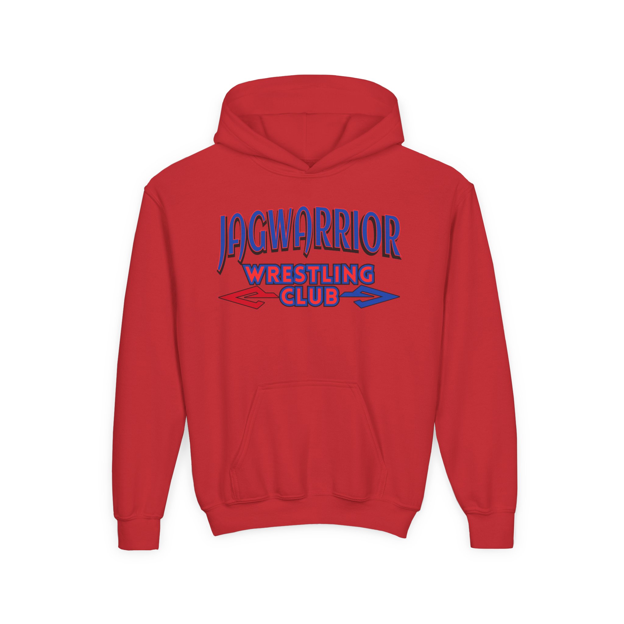 Jagwarrior Wrestling Club Arrowheads Youth Hoodie - Image 17