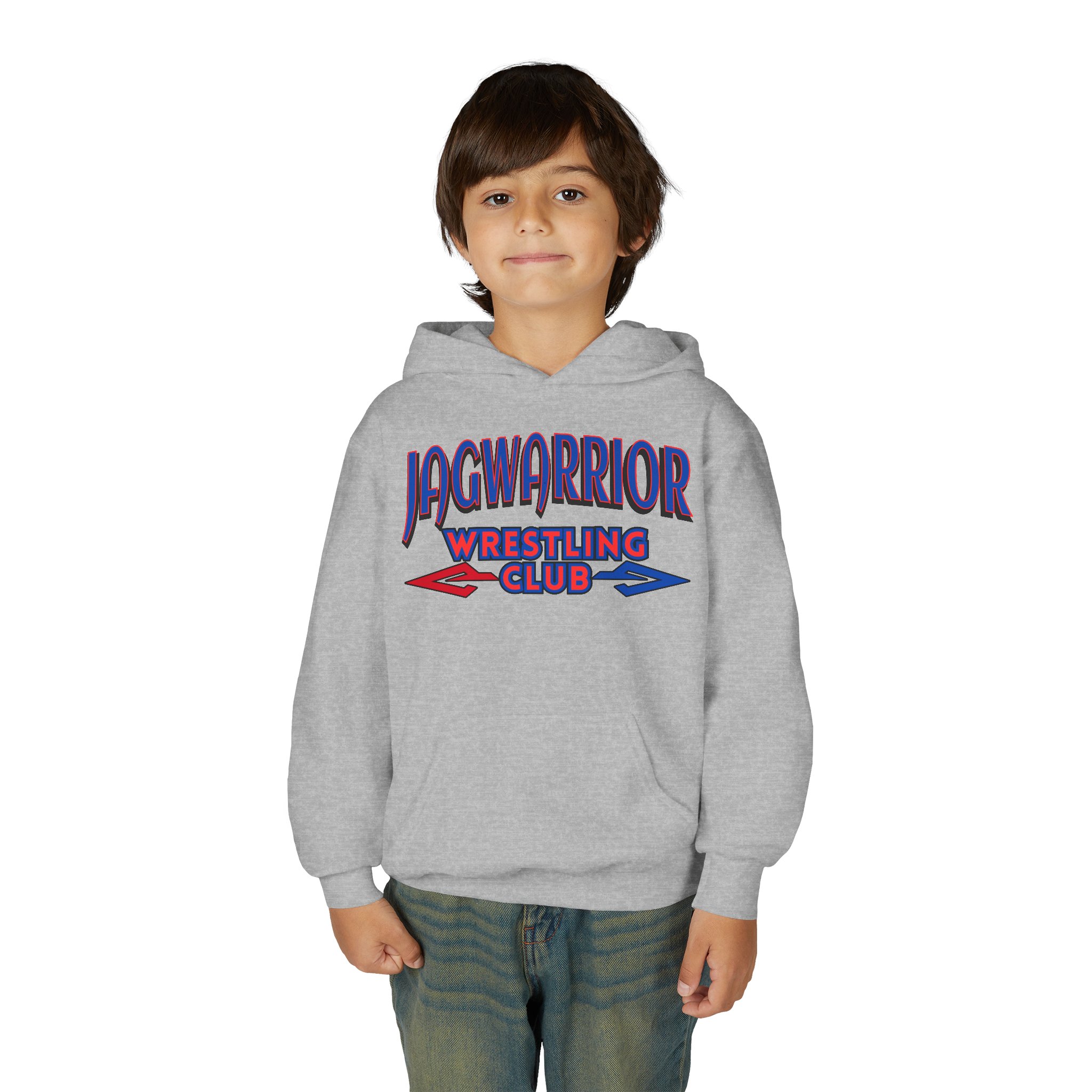 Jagwarrior Wrestling Club Arrowheads Youth Hoodie - Image 11