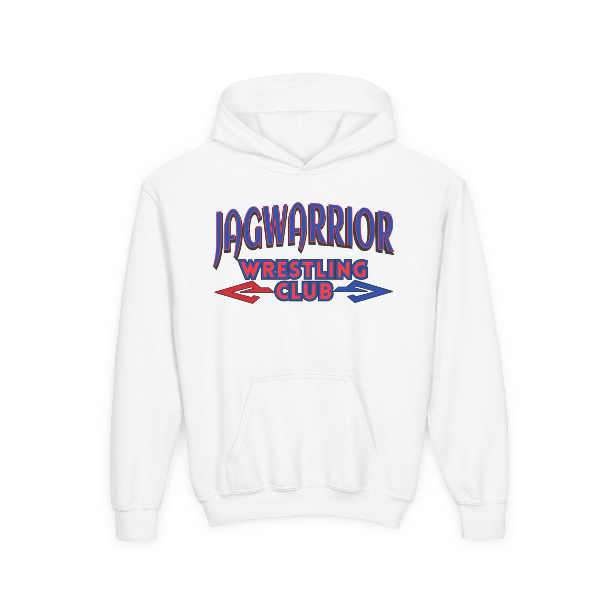 Jagwarrior Wrestling Club Arrowheads Youth Hoodie