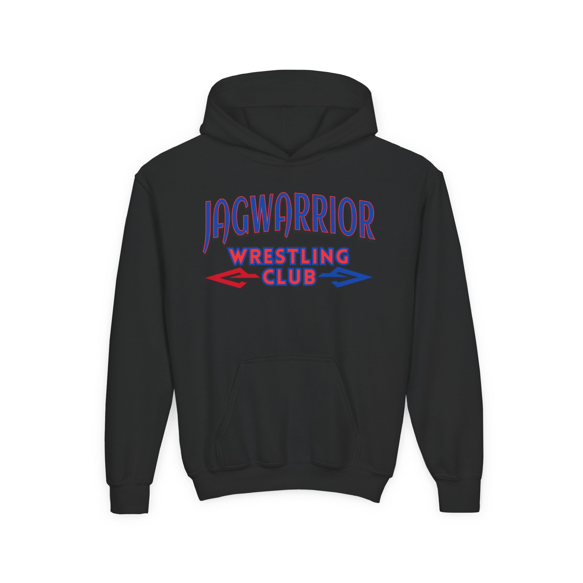 Jagwarrior Wrestling Club Arrowheads Youth Hoodie - Image 5