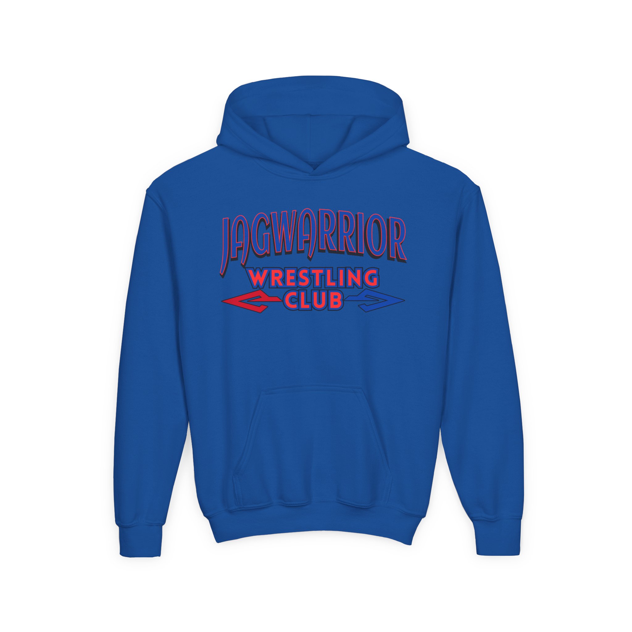 Jagwarrior Wrestling Club Arrowheads Youth Hoodie - Image 13