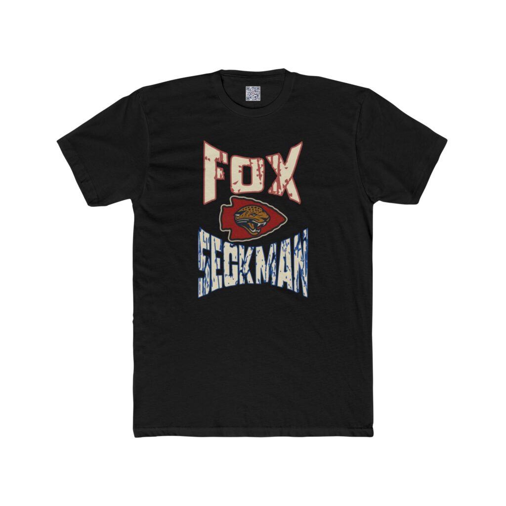 Fox Seckman Stronger Together design printed on an adult tee, Fox C-6 Unity collection
