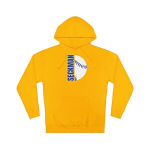 Seckman Jaguars baseball/softball graphic on adult pullover hoodie