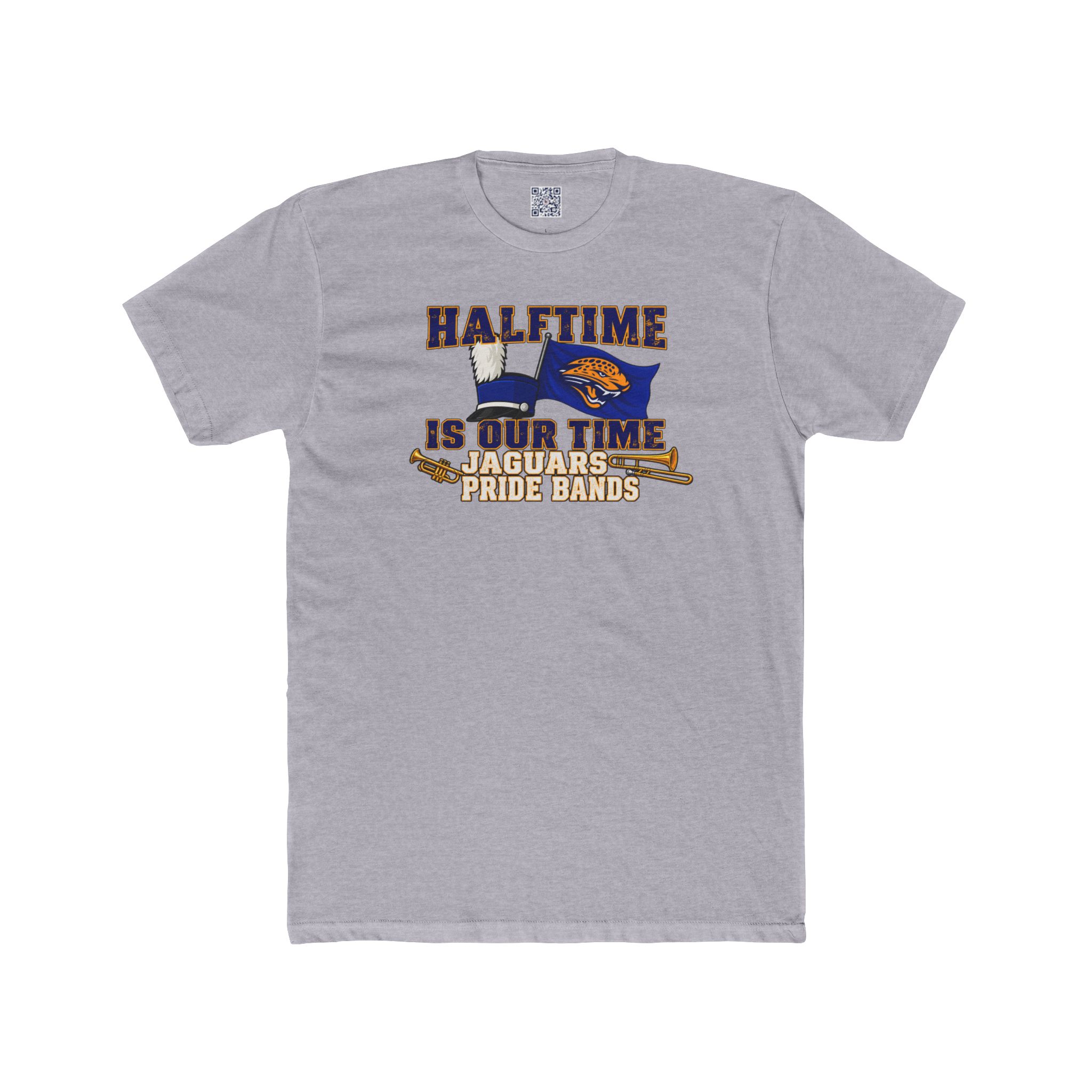 Jaguar Pride Bands "Halftime is Our Time" Adult Tee