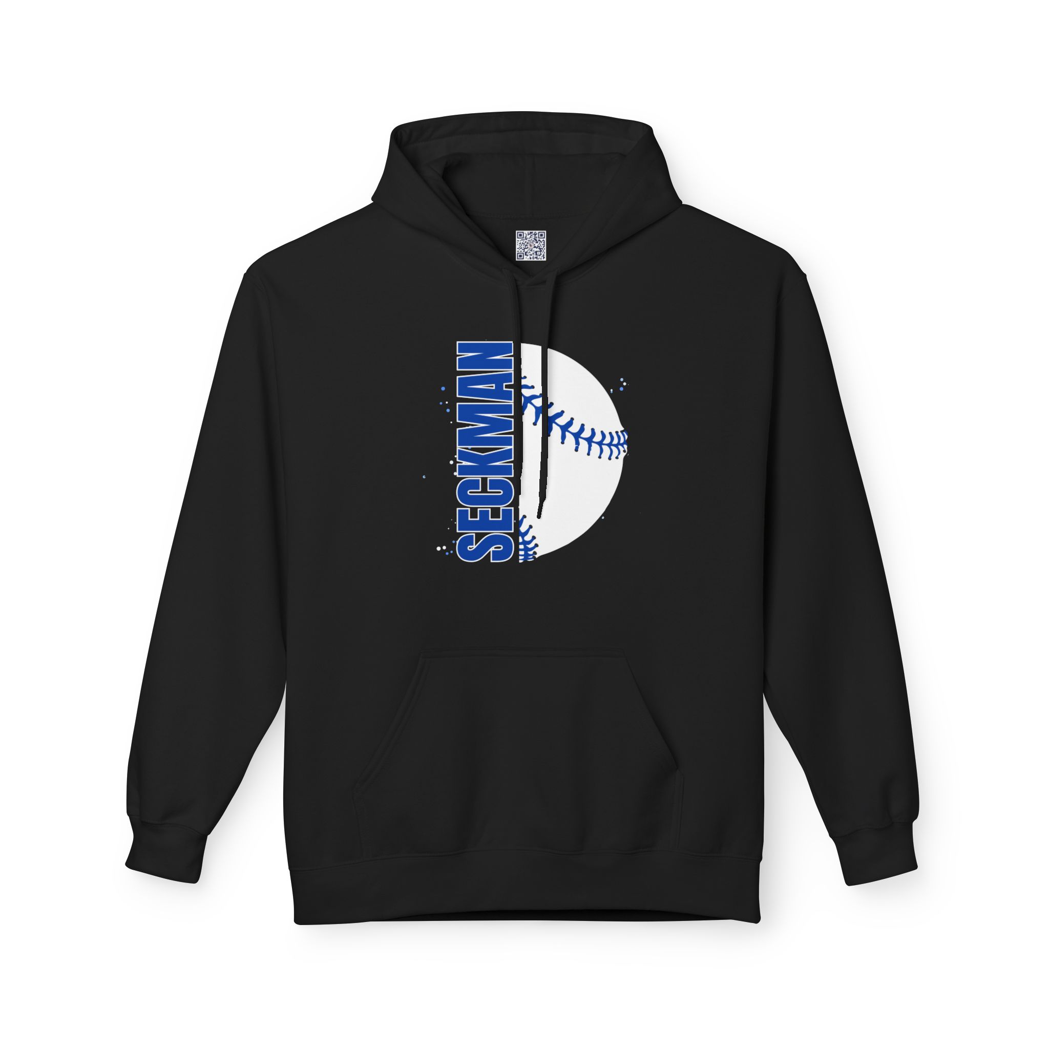 Seckman Baseball/Softball Adult Hoodie - Image 2