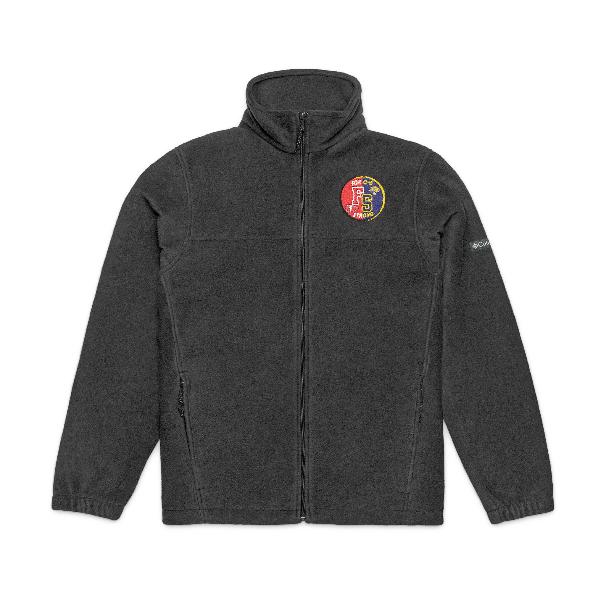 Fox Seckman Circular Logo "F" and "S" Fox C-6 Strong Columbia Fleece Jacket - Image 2