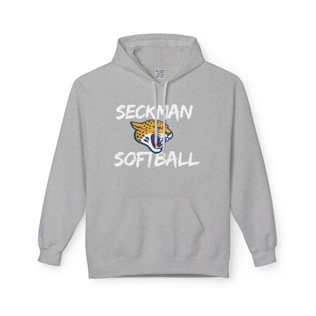 Seckman Softball Paint Adult Hoodie