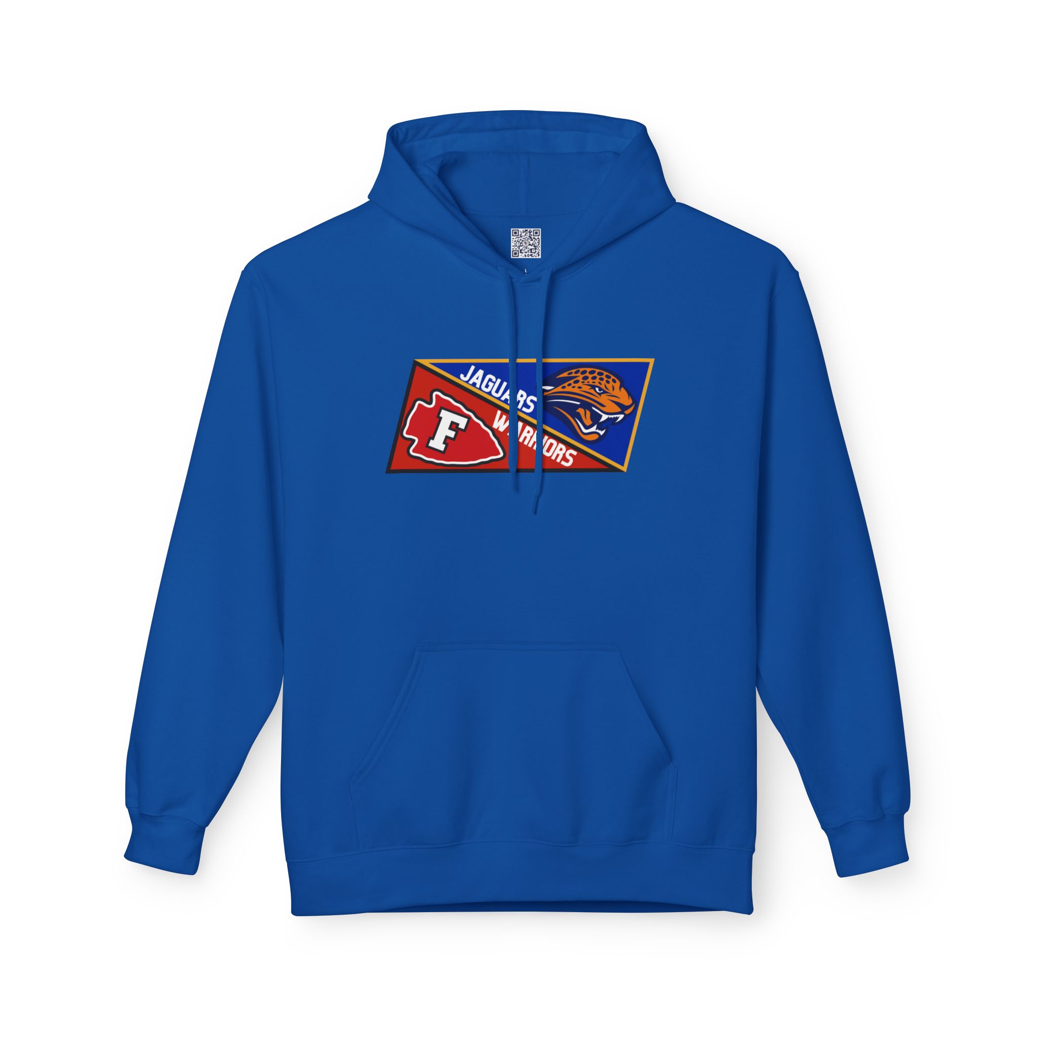 Two Schools, One Heart, We Are Fox C-6 Adult Hoodie - Image 13