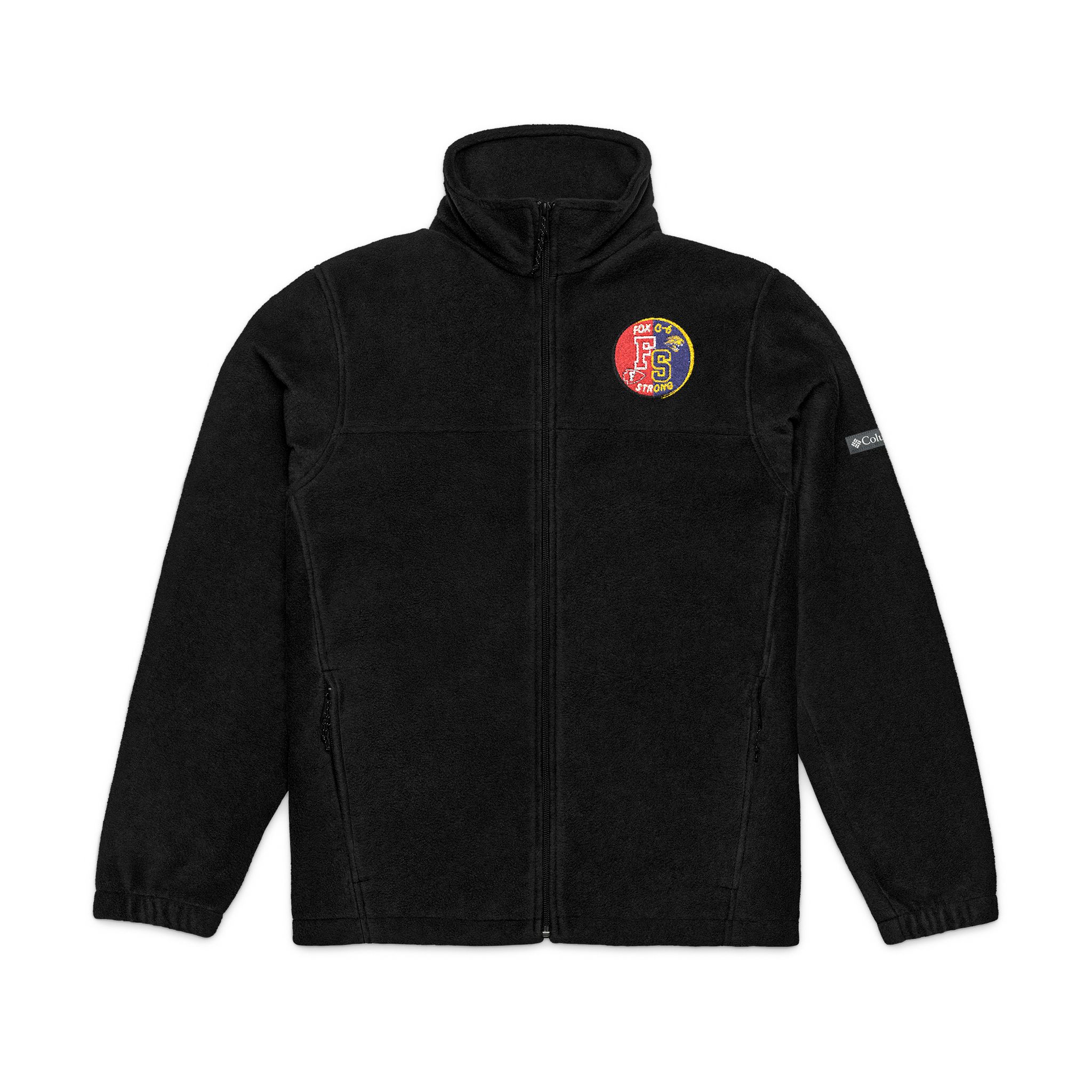Fox Seckman Circular Logo "F" and "S" Fox C-6 Strong Columbia Fleece Jacket - Image 6