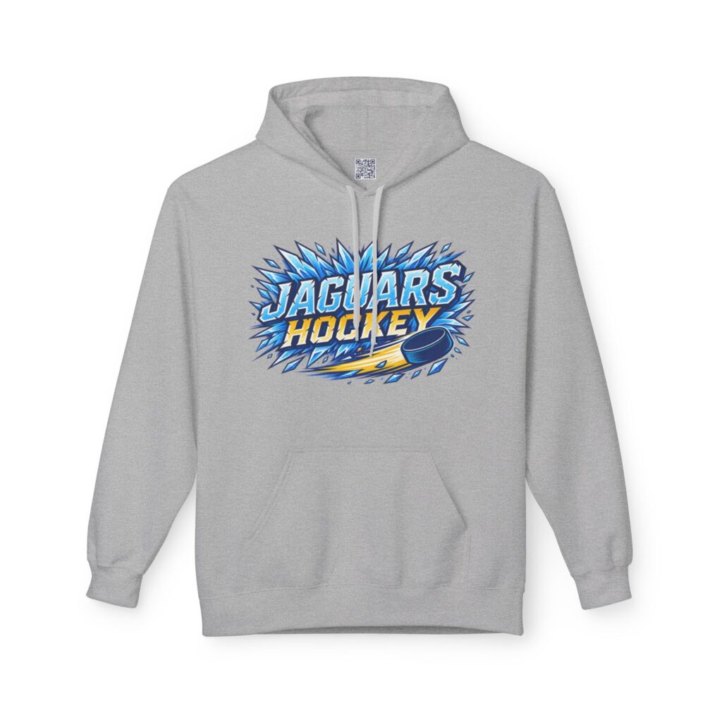 Seckman Jaguars Hockey Shattered Ice Adult Hoodie