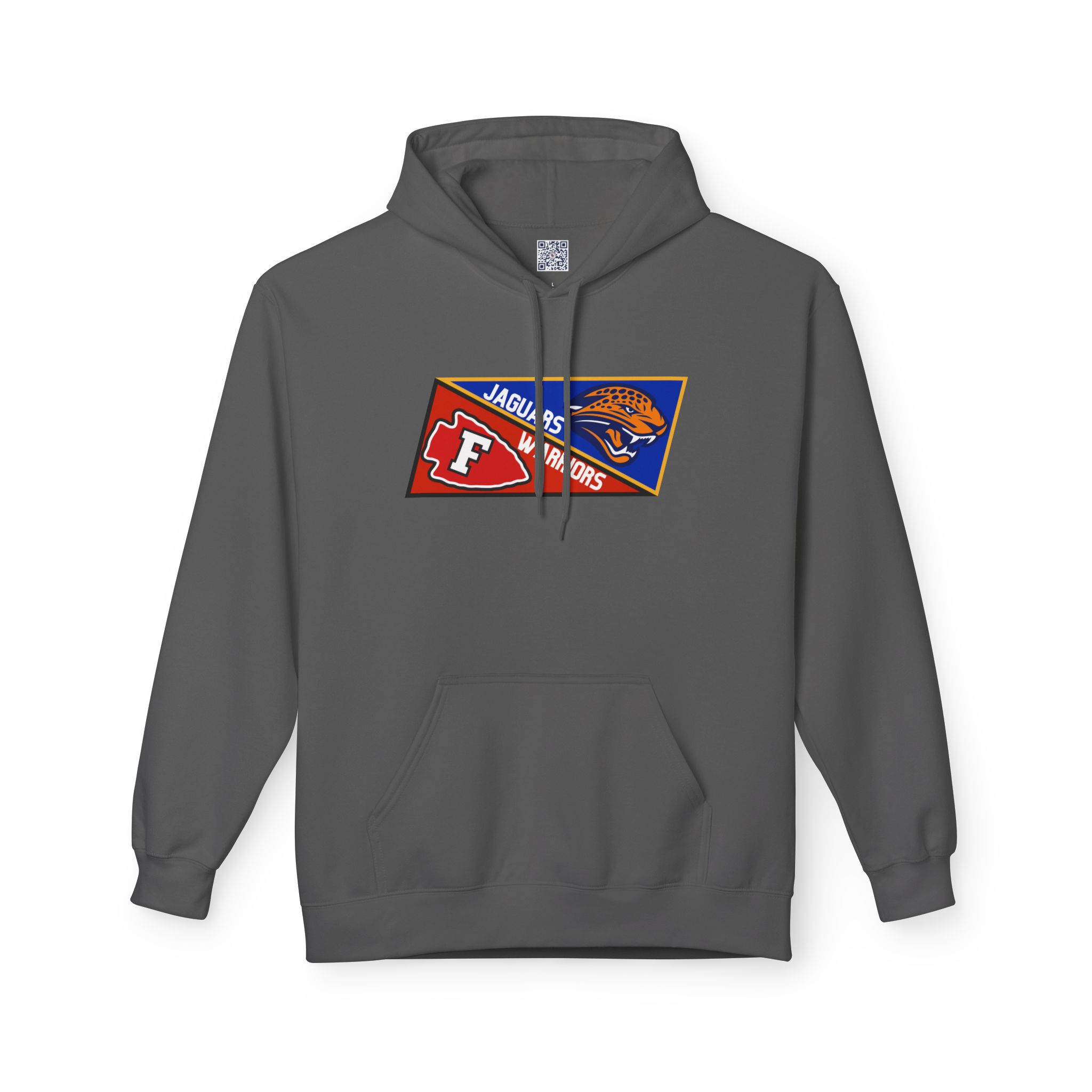 Two Schools, One Heart, We Are Fox C-6 Adult Hoodie - Image 11
