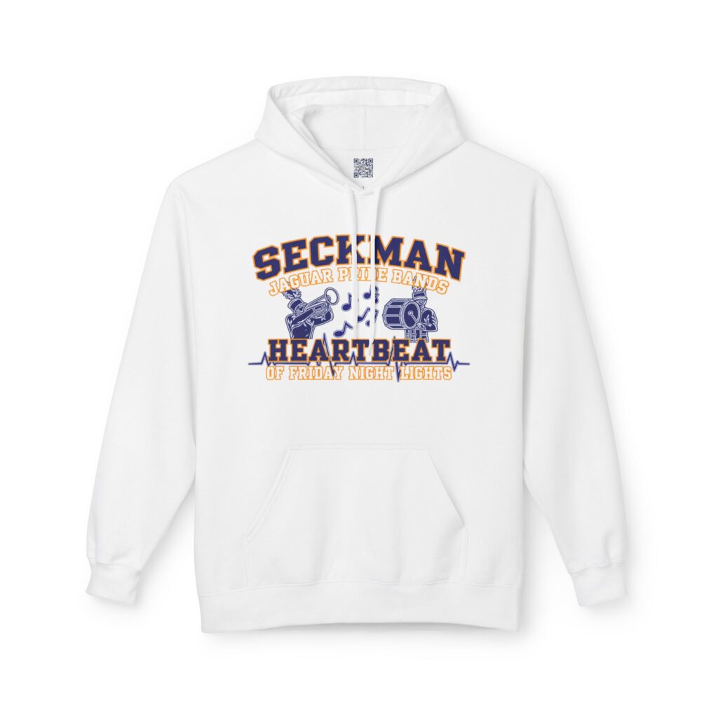 Jaguar Pride Bands "Heartbeat of Friday Night Lights" Adult Hoodie