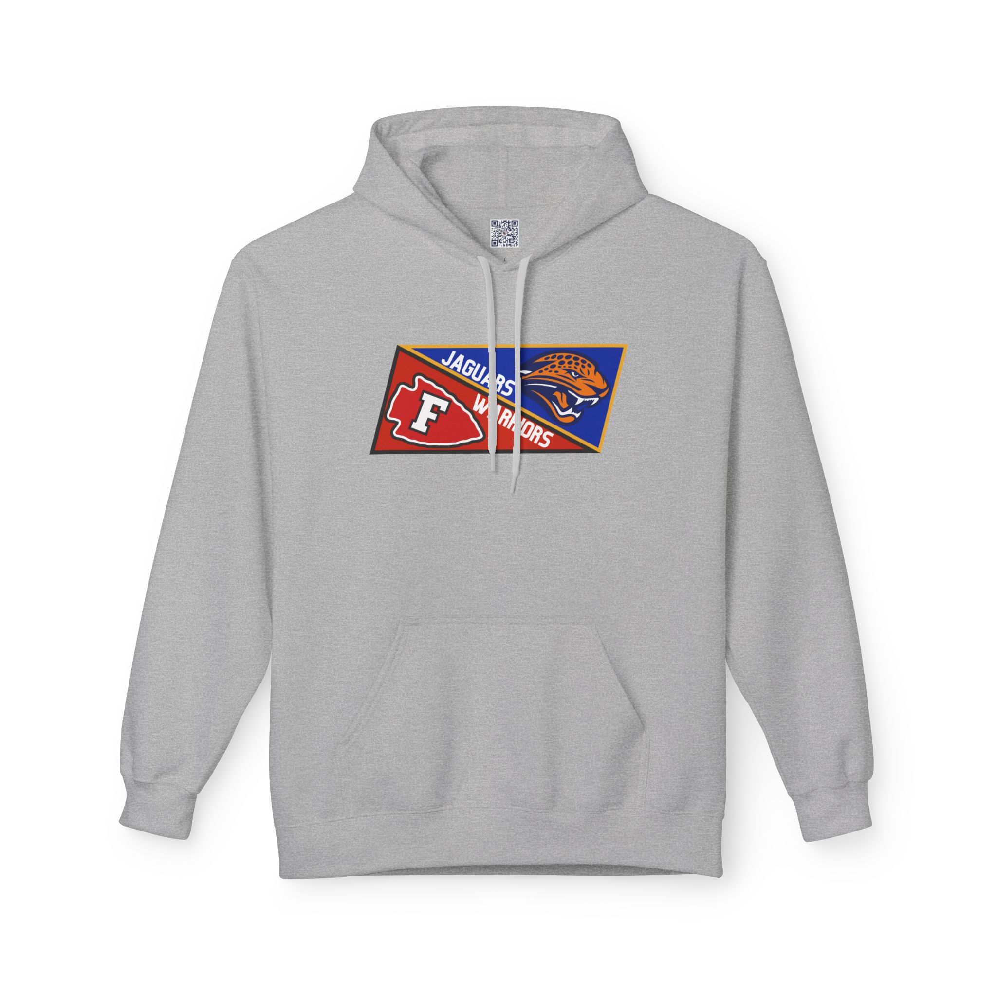 Two Schools, One Heart, We Are Fox C-6 Adult Hoodie - Image 9