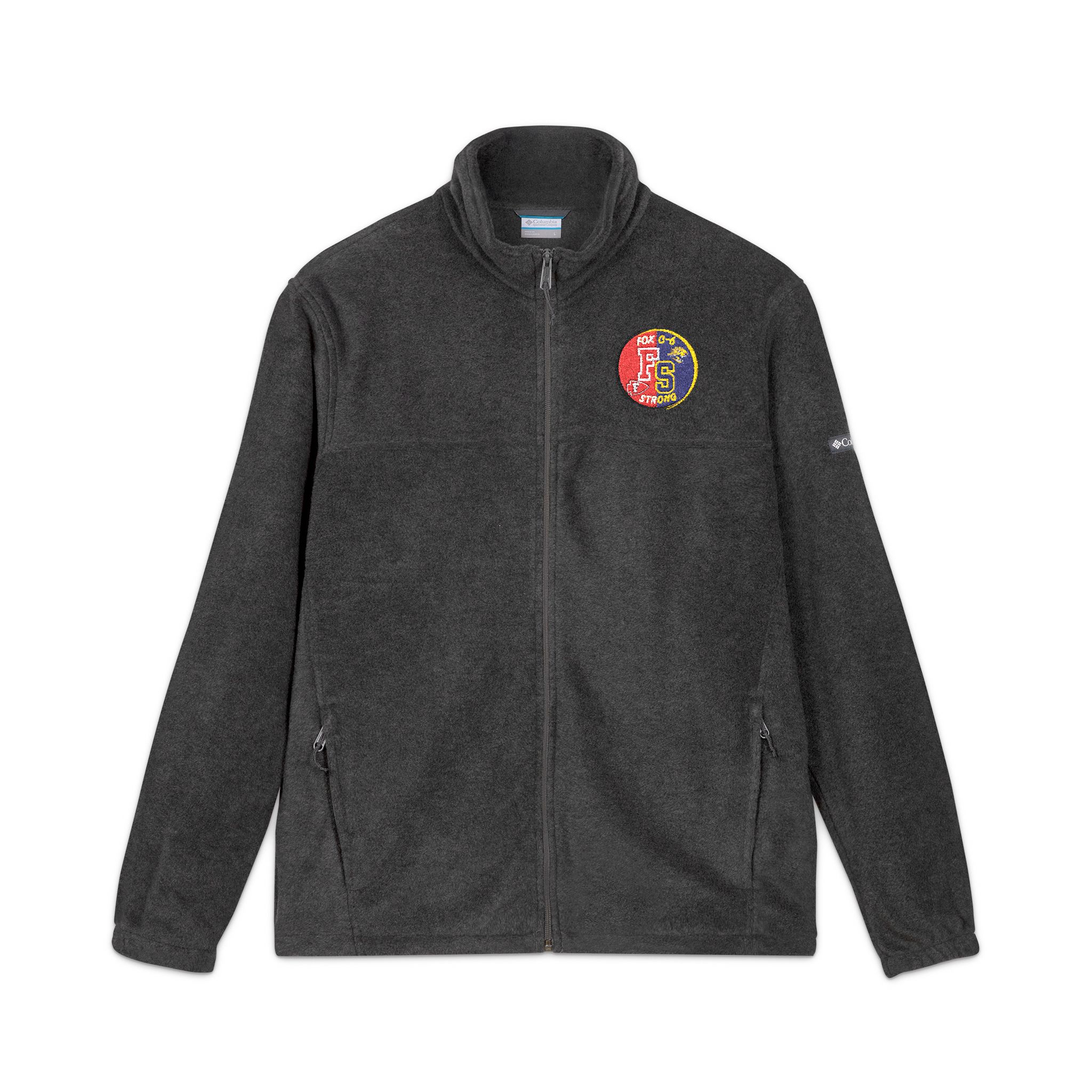 Fox Seckman Circular Logo "F" and "S" Fox C-6 Strong Columbia Fleece Jacket