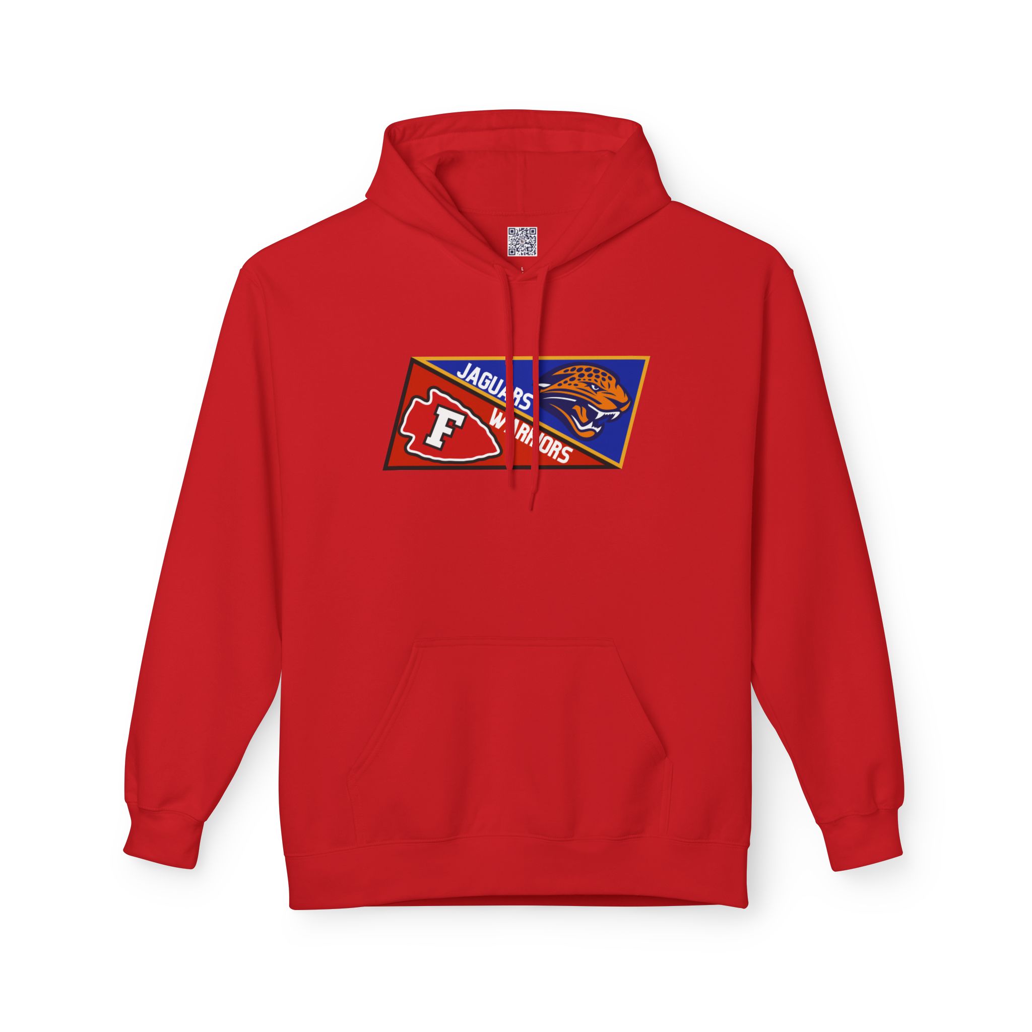 Two Schools, One Heart, We Are Fox C-6 Adult Hoodie - Image 17