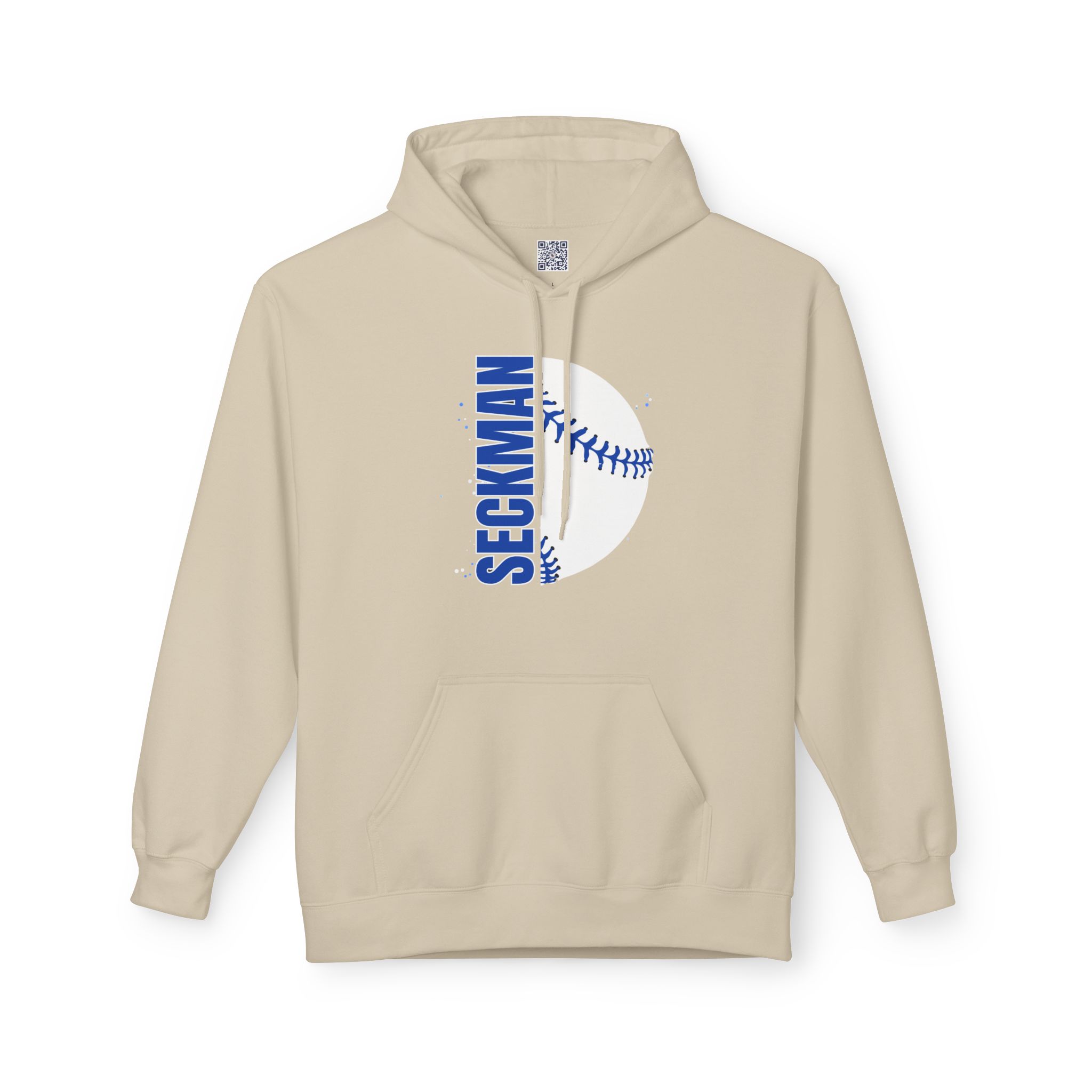 Seckman Baseball/Softball Adult Hoodie - Image 3