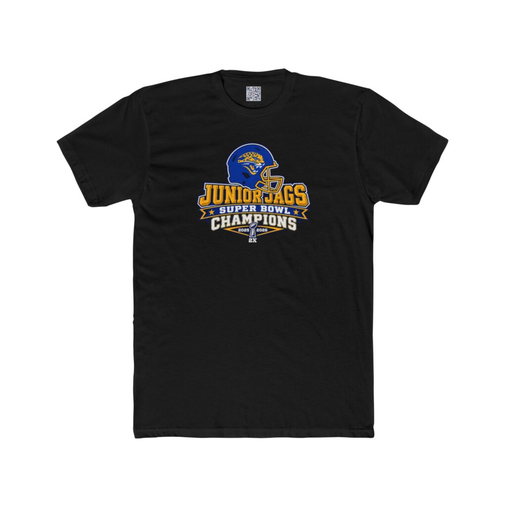 4th Grade Jr. Jags 2X Champions 2025/2026 Adult Tee