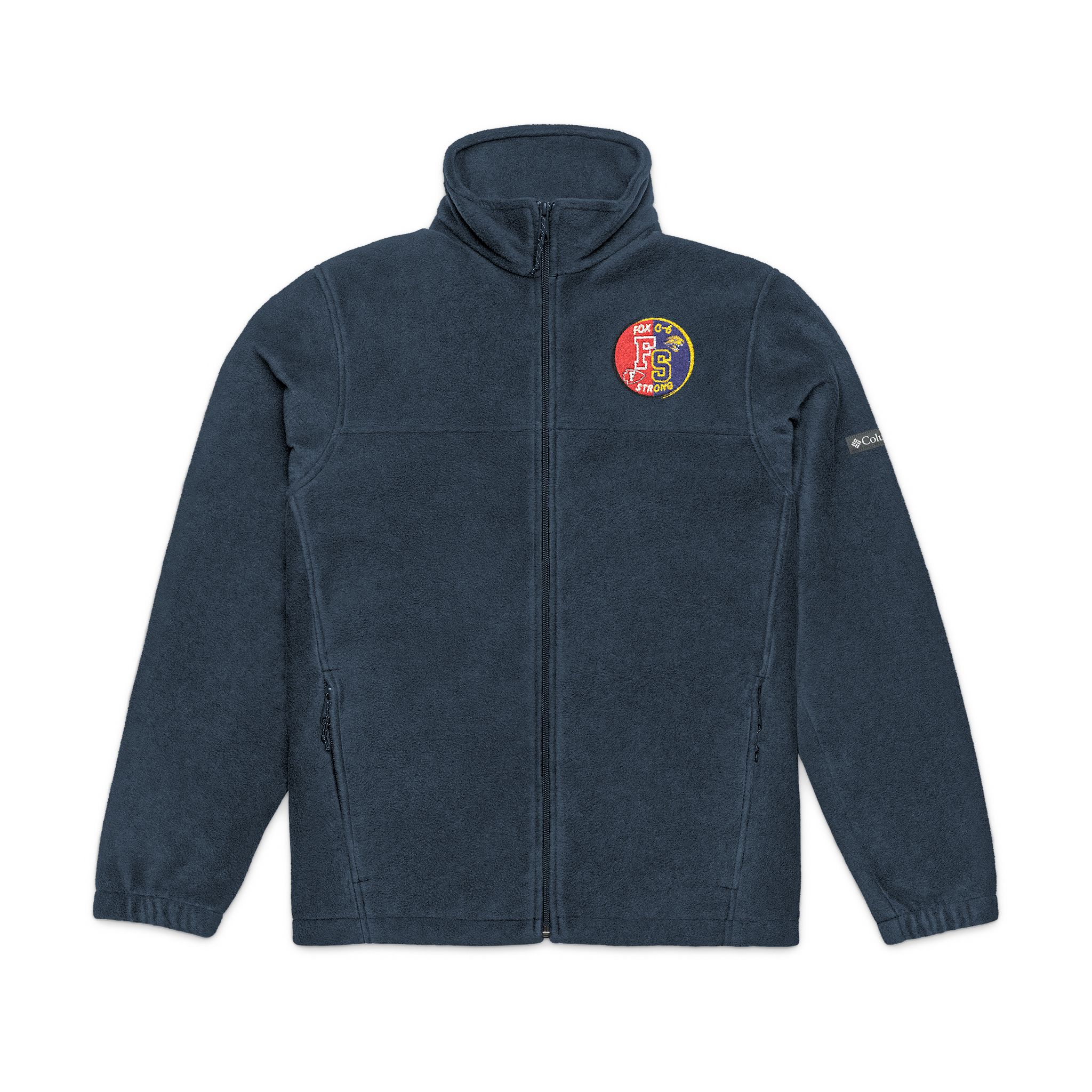 Fox Seckman Circular Logo "F" and "S" Fox C-6 Strong Columbia Fleece Jacket - Image 4